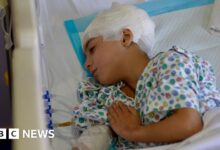 A young Lebanese girl had to fight for her life after an Israeli attack