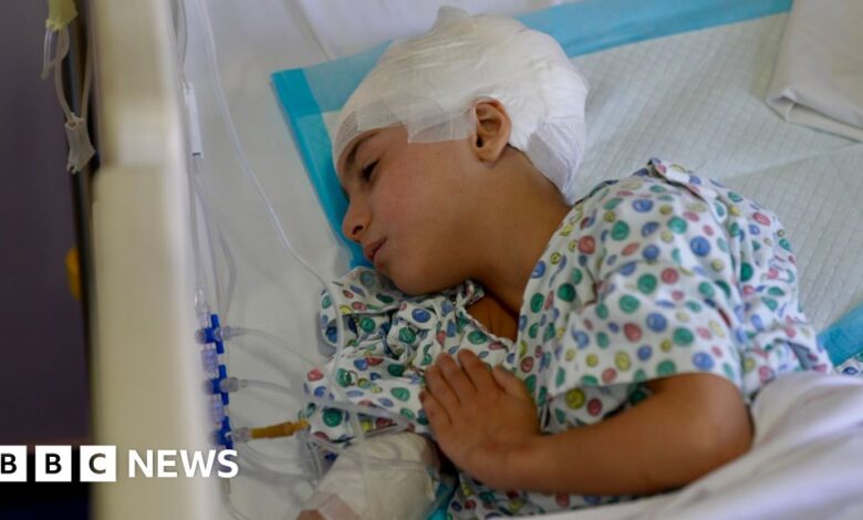 A young Lebanese girl had to fight for her life after an Israeli attack