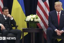 Trump and Zelensky meet in New York amid Republican anger