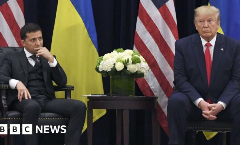 Trump and Zelensky meet in New York amid Republican anger