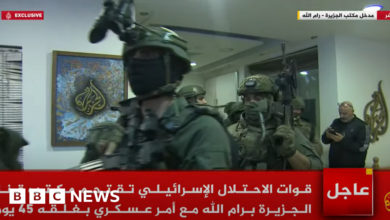 Israeli forces raid Al Jazeera office in occupied West Bank