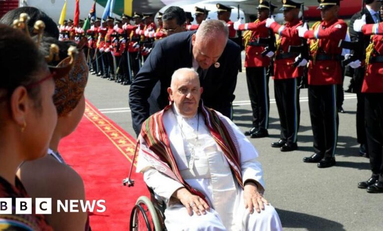 Pope Francis arrives in Timor-Leste as abuse scandal remains a major theme of his visit