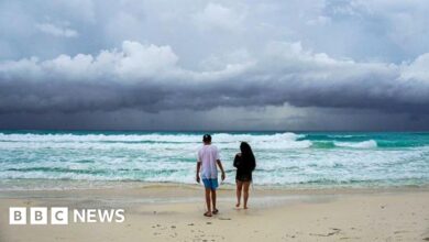 Hurricane Helene strengthens into a hurricane as it heads toward Mexico and Florida