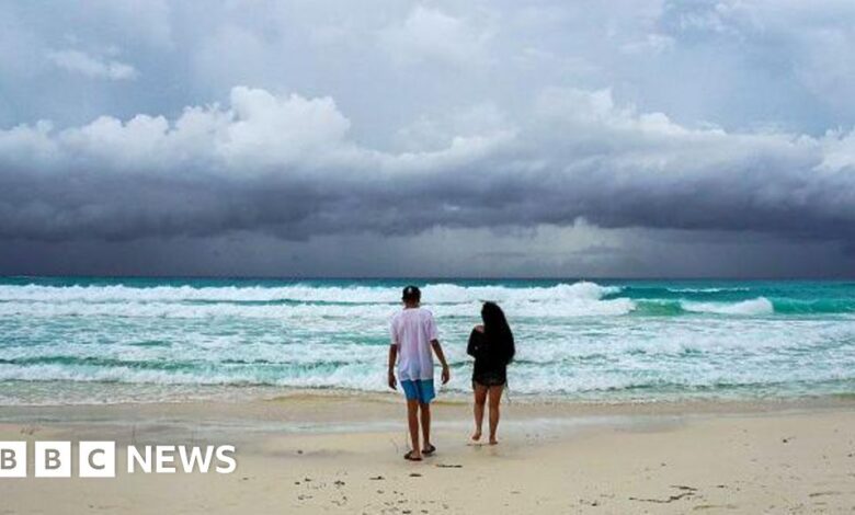 Hurricane Helene strengthens into a hurricane as it heads toward Mexico and Florida