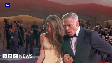 Clooney helps photographer in distress at Venice Film Festival