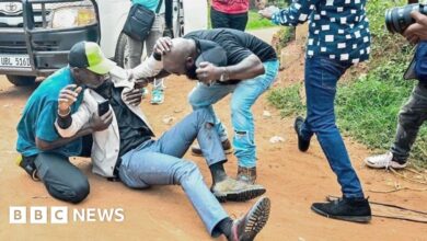 Bobi Wine, Uganda's main opposition leader, injured in scuffle with police