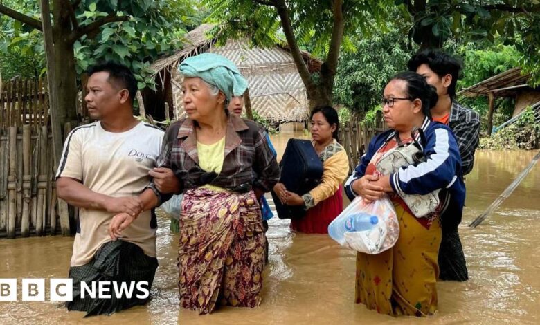 Myanmar hit by deadly floods after Cyclone Yagi