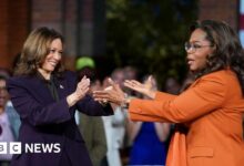 Harris and Oprah Host Star-Studded Rally in Michigan