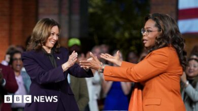 Harris and Oprah Host Star-Studded Rally in Michigan