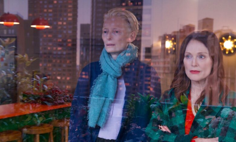 Julianne Moore and Tilda Swinton ponder death in The Room Next Door