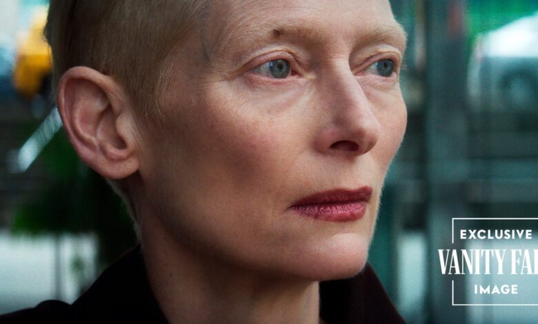 In the next act, Tilda Swinton takes off her disguise.