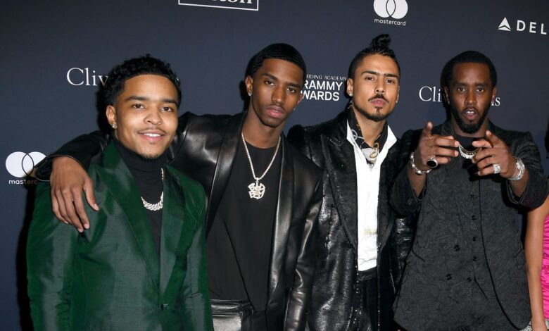 Video Sean Combs Diddy Sons Christian Justin Quincy Brown Leaving Courthouse Denied Bail Appeal 