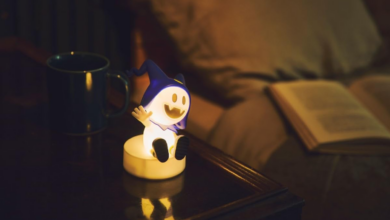 Atlus and SMT Mascot Jack Frost Turned Into a Lamp