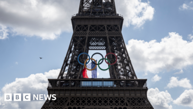 Controversy over Paris mayor's plan to keep Olympic rings on Eiffel Tower