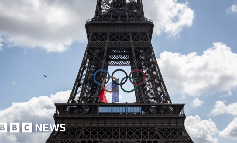 Controversy over Paris mayor's plan to keep Olympic rings on Eiffel Tower