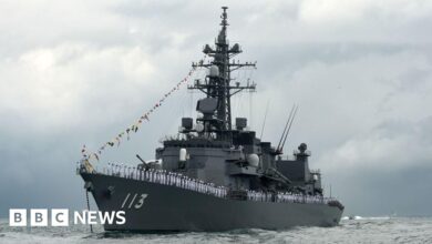 Japan sends warship through Taiwan Strait for first time