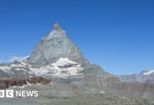 Switzerland and Italy partially redraw their border on melting glaciers