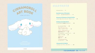 sanrio cinnamoroll art book