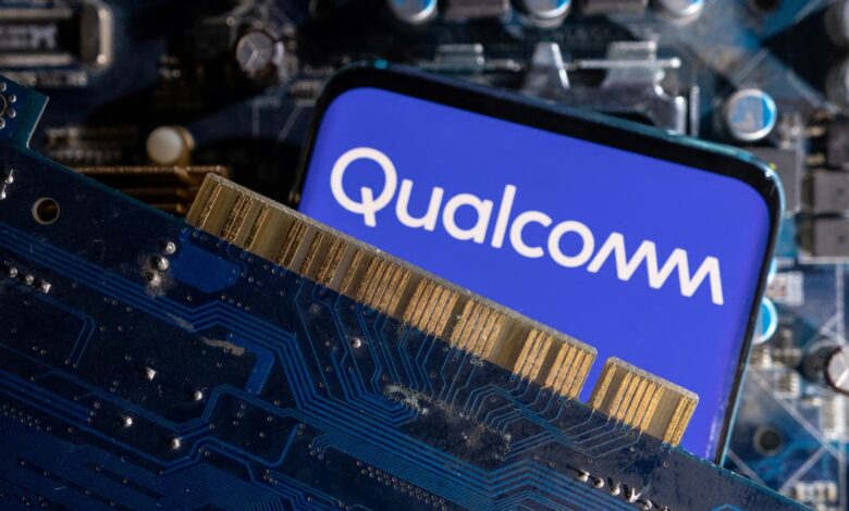 Qualcomm shares fell 4.5% after Arm threatened to cancel its key license