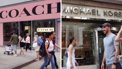 The deal between Coach owner and Michael Kors is blocked