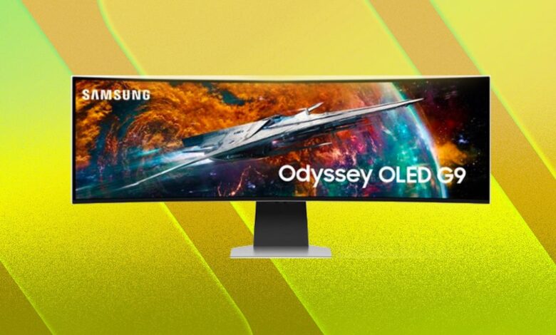 Samsung's giant Odyssey OLED G9 gaming monitor is $500 off ahead of October's Prime Day