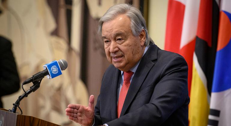 Israel: New law blocking UNRWA 'will be a disaster', Guterres warns