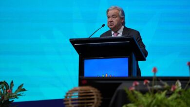 At COP16, Guterres called on the world to 'make wise choices...to make peace with nature'