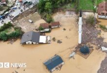 Floods and landslides killed 18 people