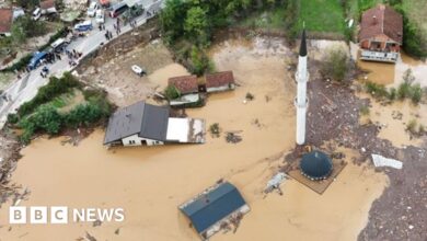 Floods and landslides killed 18 people