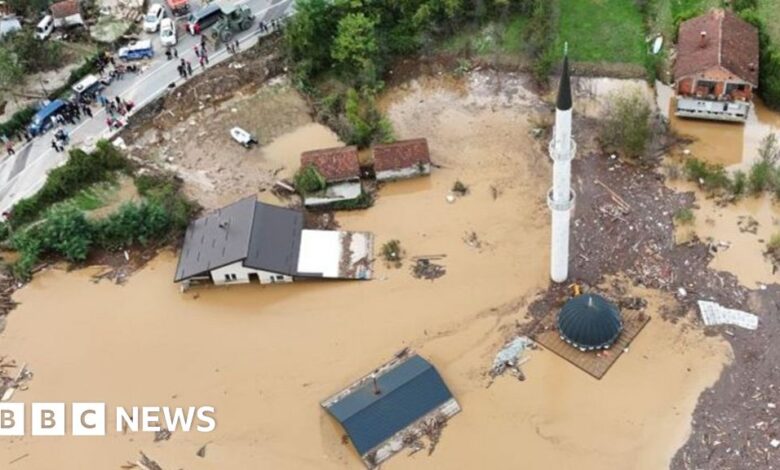 Floods and landslides killed 18 people