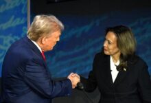 Donald Trump is a wannabe dictator and “No Serious Man,” Kamala Harris said on Media Blitz