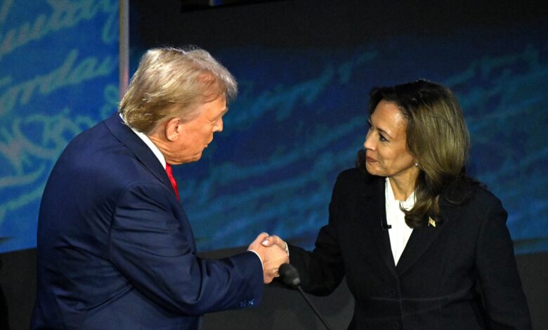 Donald Trump is a wannabe dictator and “No Serious Man,” Kamala Harris said on Media Blitz