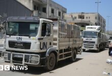 How much food has Israel given into northern Gaza?