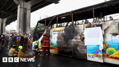 More than 20 children may have died in a bus accident in Thailand