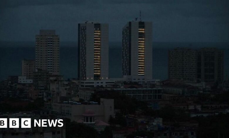 Cuba has a nationwide power outage after a main power plant incident