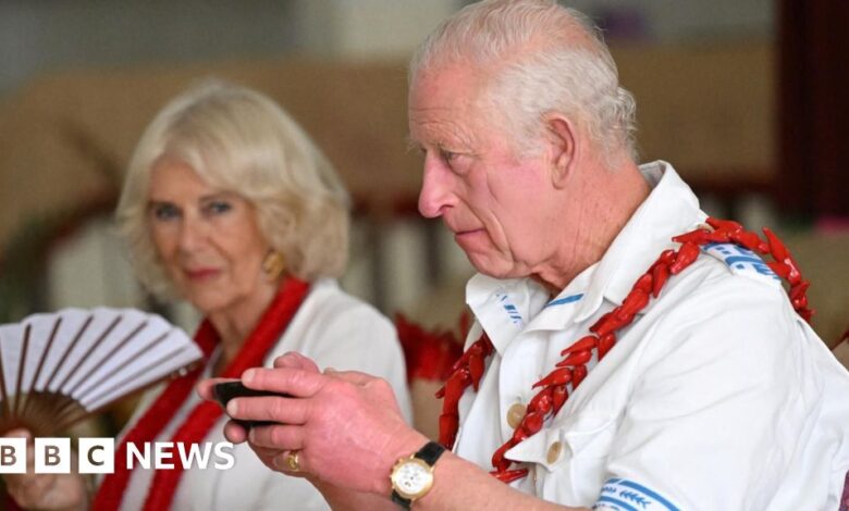 King Charles drank kava during ceremonies in Samoa