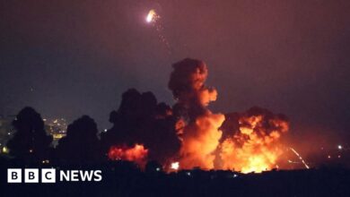 Huge explosion in Beirut after new Israeli air strikes