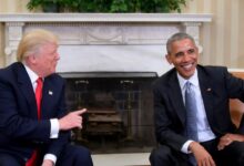 Barack Obama laughs at Trump's adult diaper joke as Trump proves he's a 78-year-old baby