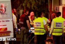 Six people were killed in a shooting and knife attack in Tel Aviv