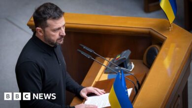 Zelensky presented 'victory plan' to the Ukrainian parliament