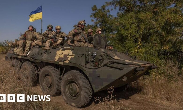 Ukraine announced the mobilization of troops as Russia advanced into the east