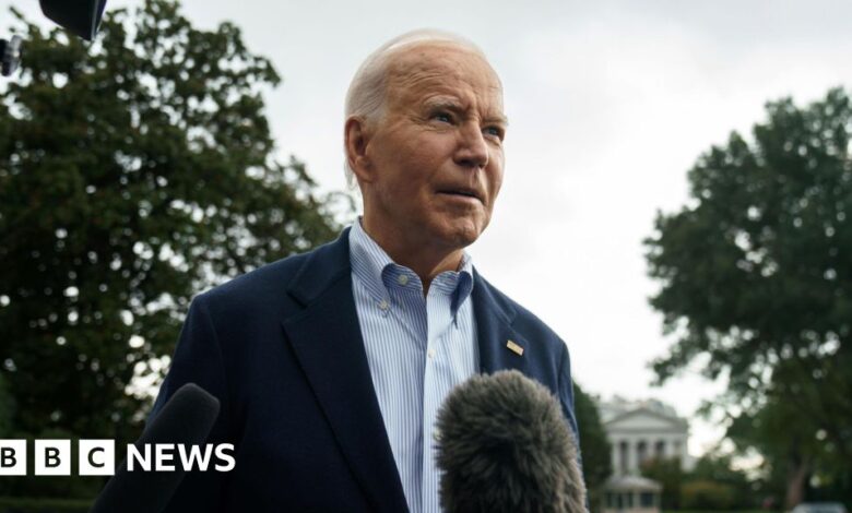 Biden said the US is discussing the possibility of Israel attacking Iran's oil facilities