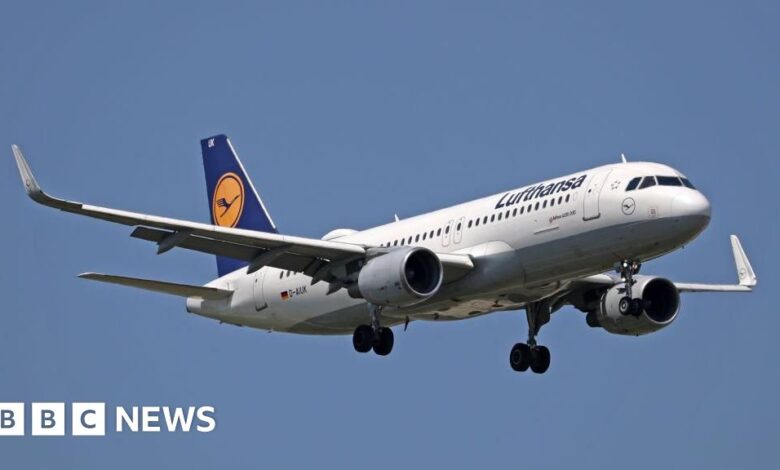 Lufthansa was fined a record after banning Jewish passengers