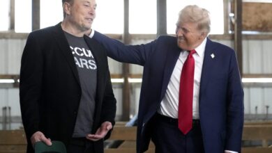 Trump returned to the assassination scene with Musk