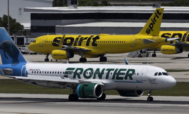 With JetBlue off the list, Frontier and Spirit Airlines are again discussing a merger — two years after their $2.9 billion deal fell through