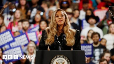 Beyoncé urges Americans to support Kamala Harris