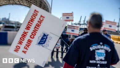 Union bosses strike at US ports: 'I don't play games'