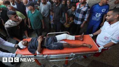 Israeli attack on school shelter in Gaza kills 28 people, medics say