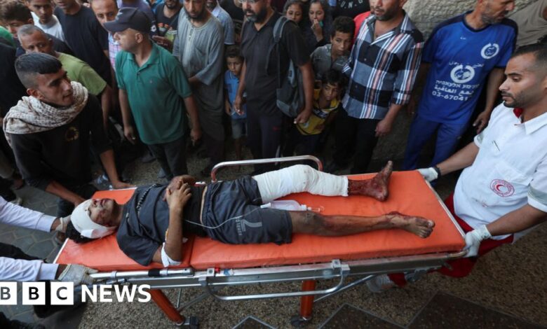 Israeli attack on school shelter in Gaza kills 28 people, medics say