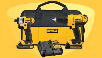 My favorite DeWalt cordless drill and impact drill set is 33% off